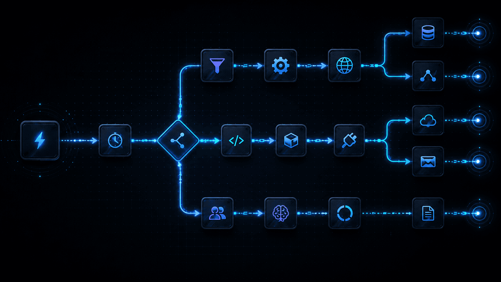 Illustration Automatisations — BlowVizion